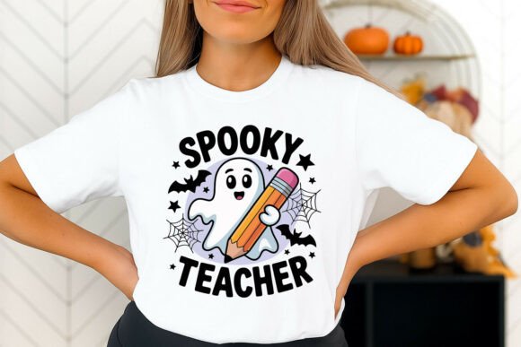 Friendly Ghost Holding a Pencil Embroidery Review