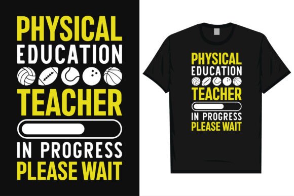 Physical Education Teacher Tshirt Design Graphics