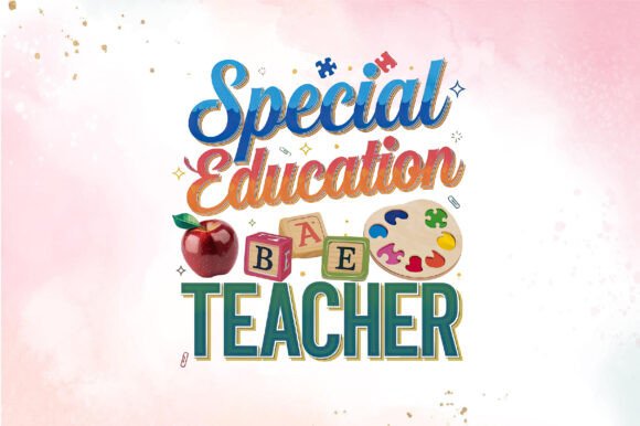 Special Education Teacher Sublimation Design Review