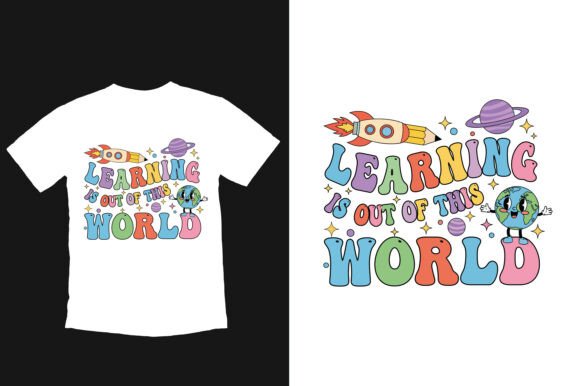 Teacher’s Day Education T-Shirt Design for Creative Projects