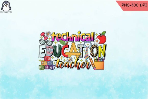 Technical Education Teacher PNG for Crafts and Graphics