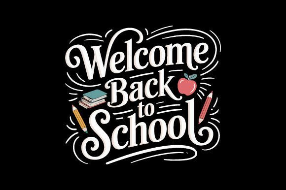 Welcome Back School Education Shirt Svg for Print Materials Mockups